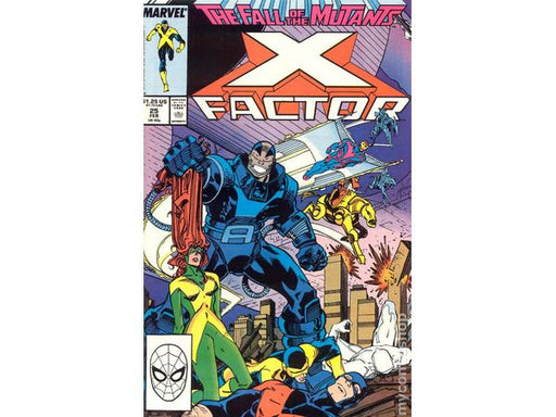 Comic Books Marvel Comics - X-Factor (1986 1st Series) 025 (Cond. FN+ DAMAGED) - 12171 - Cardboard Memories Inc.