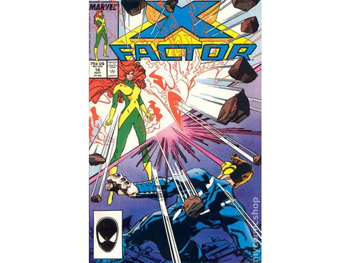 Comic Books Marvel Comics - X-Factor (1986 1st Series) 018 (Cond. FN/VF DAMAGED) - 12165 - Cardboard Memories Inc.