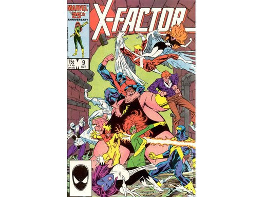Comic Books Marvel Comics - X-Factor (1986 1st Series) 009 (Cond. FN+ DAMAGED) - 12152 - Cardboard Memories Inc.