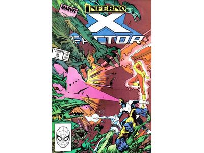 Comic Books Marvel Comics - X-Factor (1986 1st Series) 036 (Cond. FN- DAMAGED) - 12161 - Cardboard Memories Inc.