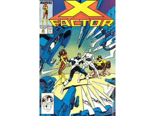 Comic Books Marvel Comics - X-Factor (1986 1st Series) 028 (Cond. FN/VF DAMAGED) - 12174 - Cardboard Memories Inc.