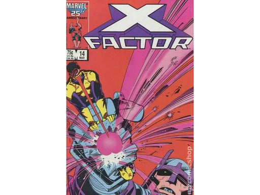 Comic Books Marvel Comics - X-Factor (1986 1st Series) 014 (Cond. FN- DAMAGED) - 12162 - Cardboard Memories Inc.