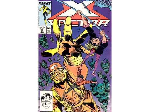 Comic Books Marvel Comics - X-Factor (1986 1st Series) 022 (Cond. FN/VF DAMAGED) - 12169 - Cardboard Memories Inc.