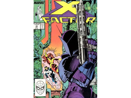 Comic Books Marvel Comics - X-Factor (1986 1st Series) 035 (Cond. FN DAMAGED) - 12160 - Cardboard Memories Inc.