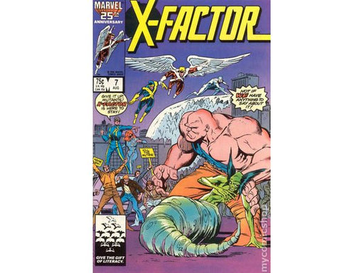Comic Books Marvel Comics - X-Factor (1986 1st Series) 007 (Cond. FN+ DAMAGED) - 12150 - Cardboard Memories Inc.