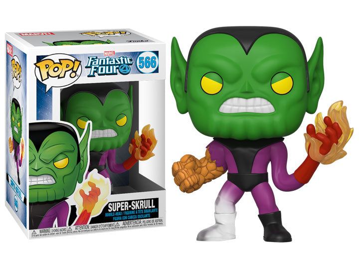 Action Figures and Toys POP! - Movie - Fantastic Four - Super-Skrull - Cardboard Memories Inc.
