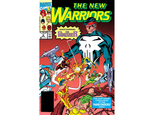 Comic Books Marvel Comics - New Warriors (1990 1st Series) 009 (Cond. FN/VF) - 13427 - Cardboard Memories Inc.