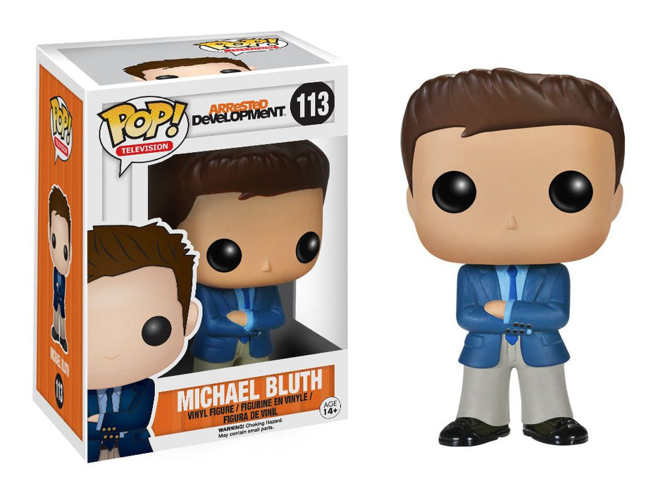 Action Figures and Toys POP! - Television - Arrested Development - Michael Bluth - DAMAGED BOX - Cardboard Memories Inc.