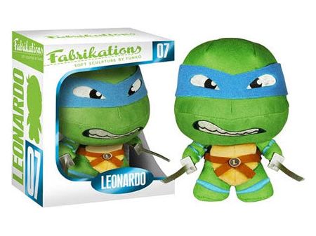 Plush Funko - Fabrikations - Teenage Mutant Ninja Turtles - Leonardo - Cardboard Memories Inc.