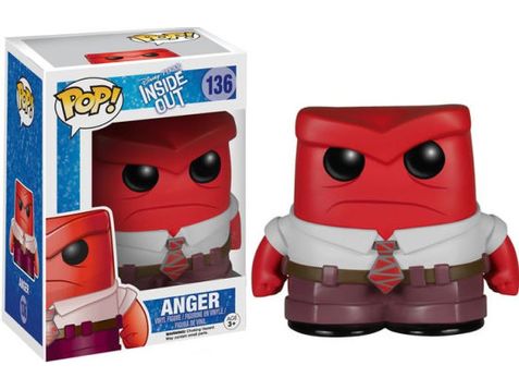 Action Figures and Toys POP! - Movies - Inside Out - Anger - Cardboard Memories Inc.