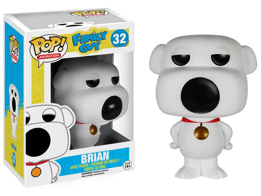 Action Figures and Toys POP! - Television - Family Guy - Brian - Cardboard Memories Inc.