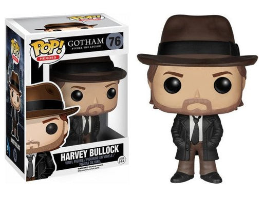 Action Figures and Toys POP! - Television - Gotham - Harvey Bullock - SLIGHTLY DAMAGED BOX - Cardboard Memories Inc.