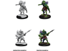 Role Playing Games Wizkids - Dungeons and Dragons - Unpainted Miniature - Nolzurs Marvellous Miniatures - Sahuagin - 90073 - Cardboard Memories Inc.