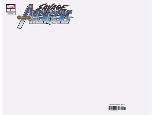 Comic Books Marvel Comics - Savage Avengers 01 - Blank Cover - 2686 - Cardboard Memories Inc.