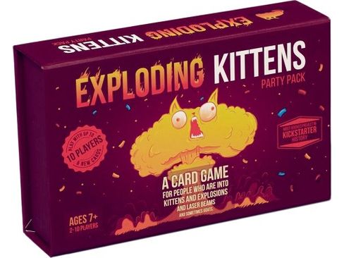 Card Games Rebel - Exploding Kittens - Party Pack - Cardboard Memories Inc.