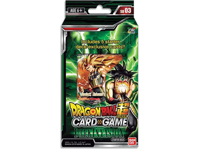 Trading Card Games Bandai - Dragon Ball Super - Dark Invasion - Starter Deck - Cardboard Memories Inc.