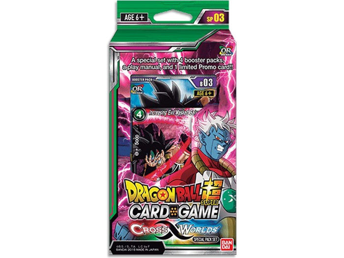 Trading Card Games Bandai - Dragon Ball Super - Cross Worlds Set 03 - Special Pack Set - Cardboard Memories Inc.