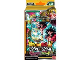 Trading Card Games Bandai - Dragon Ball Super - Crimson Saiyan Set 04 - Starter Deck - Cardboard Memories Inc.