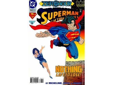 Comic Books DC Comics - Action Comics (1938) 703 (Cond. VF-) - 9196 - Cardboard Memories Inc.