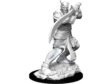 Role Playing Games Wizkids - Dungeons and Dragons - Unpainted Miniature - Nolzurs Marvellous Miniatures - Efreeti - 90163 - Cardboard Memories Inc.