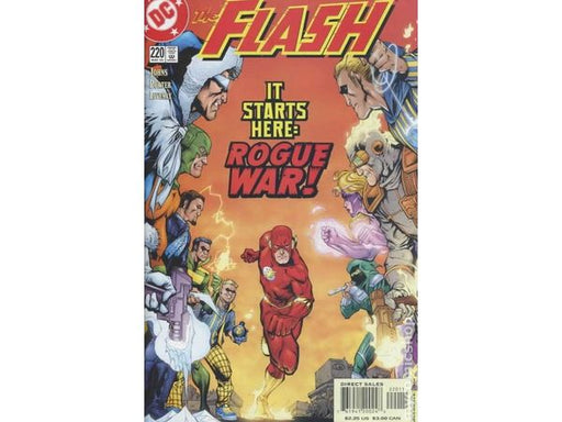 Comic Books DC Comics - The Flash (1987 2nd Series) 220 (Cond. FN/VF) - 15930 - Cardboard Memories Inc.