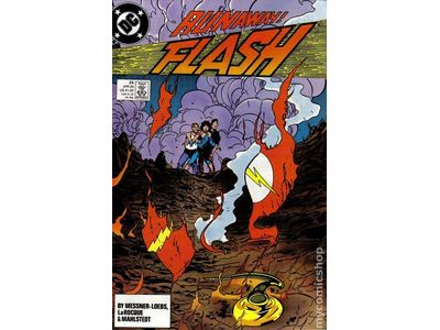 Comic Books DC Comics - Flash (1987 2nd Series) 025 (Cond. FN/VF) - 15442 - Cardboard Memories Inc.