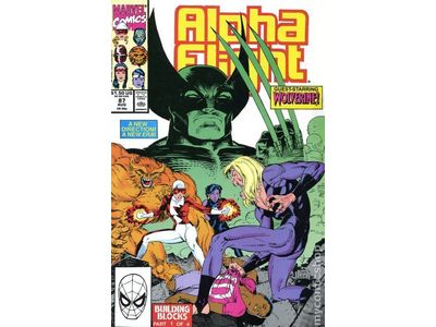 Comic Books Marvel Comics - Alpha Flight (1983 1st Series) 087 - 7598 - Cardboard Memories Inc.