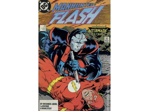 Comic Books DC Comics - Flash (1987 2nd Series) 022 (Cond. FN/VF) - 15440 - Cardboard Memories Inc.
