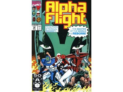 Comic Books Marvel Comics - Alpha Flight (1983 1st Series) 096 - 7601 - Cardboard Memories Inc.
