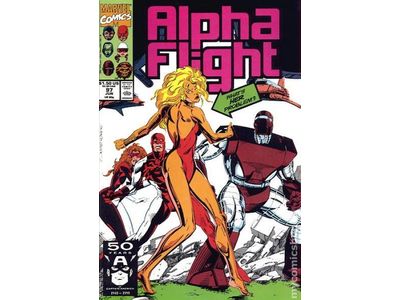 Comic Books Marvel Comics - Alpha Flight (1983 1st Series) 097 - 7602 - Cardboard Memories Inc.