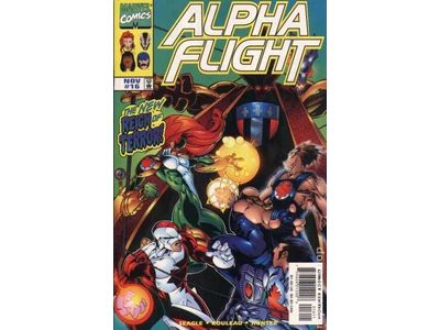 Comic Books Marvel Comics - Alpha Flight (1997 2nd Series) 016 (Cond. VG/FN) - 10958 - Cardboard Memories Inc.