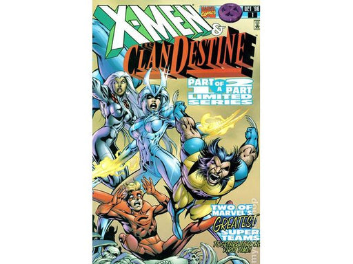 Comic Books Marvel Comics - X-Men Clandestine (1996) 001 - 7872 - Cardboard Memories Inc.