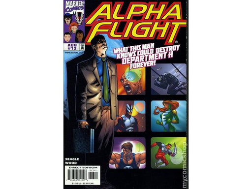 Comic Books Marvel Comics - Alpha Flight (1997 2nd Series) 013 (Cond. VF) - 8282 - Cardboard Memories Inc.