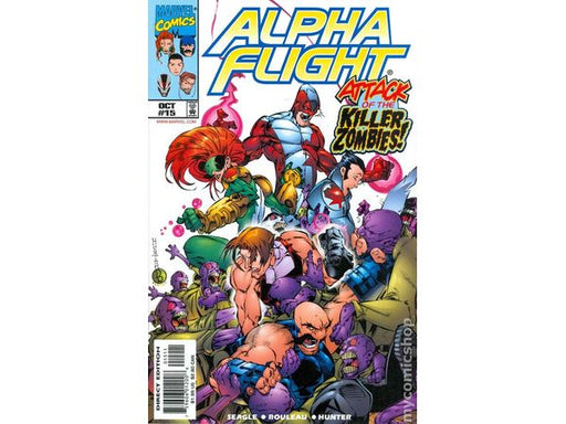 Comic Books Marvel Comics - Alpha Flight (1997 2nd Series) 015 (Cond. VG/FN) - 10957 - Cardboard Memories Inc.