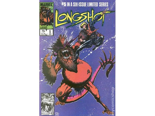 Comic Books Marvel Comics - Longshot (1985 Limited Series) 005 (Cond. FN) - 15999 - Cardboard Memories Inc.