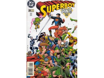 Comic Books DC Comics - Superboy (1994 3rd Series) 25 (Cond. VF-) - 9281 - Cardboard Memories Inc.