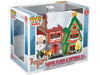 Action Figures and Toys POP! - Movies - Peppermint Lane - Santa Claus and Nutmeg With House - Cardboard Memories Inc.