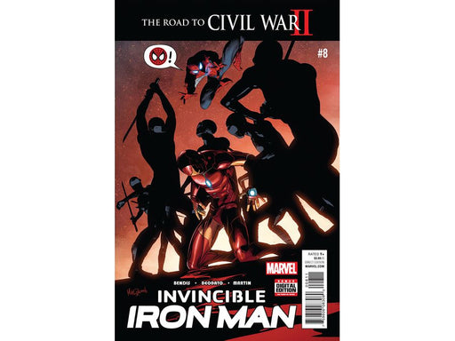 Comic Books Marvel Comics - Invincible Iron Man 08 - 1304 - Cardboard Memories Inc.