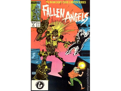 Comic Books, Hardcovers & Trade Paperbacks Marvel Comics - Fallen Angels (1987) 006 (Cond. FN+) - 15278 - Cardboard Memories Inc.