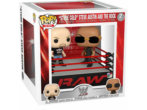 Action Figures and Toys POP! - WWE - Steve Austin vs. The Rock - Cardboard Memories Inc.
