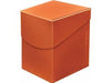 Supplies Ultra Pro - Trading Card 100+ Deck Box - Pumpkin Orange - Cardboard Memories Inc.