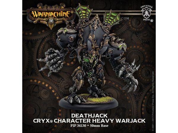 Collectible Miniature Games Privateer Press - Warmachine - Cryx - Deathjack Heavy Warjack - PIP 34130 - Cardboard Memories Inc.