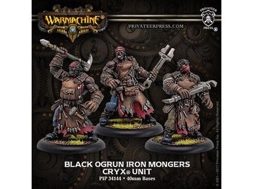 Collectible Miniature Games Privateer Press - Warmachine - Cryx - Black Ogrun Ironmongers Unit - PIP 34144 - Cardboard Memories Inc.