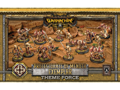 Collectible Miniature Games Privateer Press - Warmachine - Protectorate Of Menoth - Exemplar Knight Theme Box - PIP 32133 - Cardboard Memories Inc.