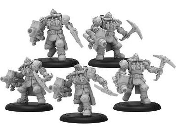 Collectible Miniature Games Privateer Press - Warmachine - Crucible Guard - Storm Troopers Unit - PIP 37003 - Cardboard Memories Inc.