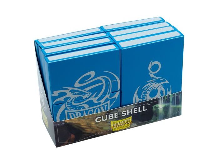 Supplies Arcane Tinmen - Dragon Shield - Cube Shell - Blue - Cardboard Memories Inc.