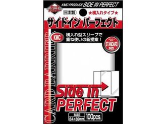 KMC Standard Perfect Fit Side-In Sleeves- Clear 100ct Cardboard Memories Inc. KMC Standard Perfect Fit Side-In Sleeves- Clear 100ct Cardboard Memories Inc.