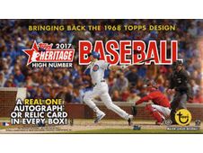 Sports Cards Topps - 2017 - Baseball - Heritage High Number - Hobby Box - Cardboard Memories Inc.