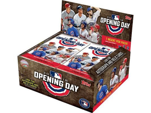 Sports Cards Topps - 2018 - Baseball - Opening Day - Retail Box - Cardboard Memories Inc.