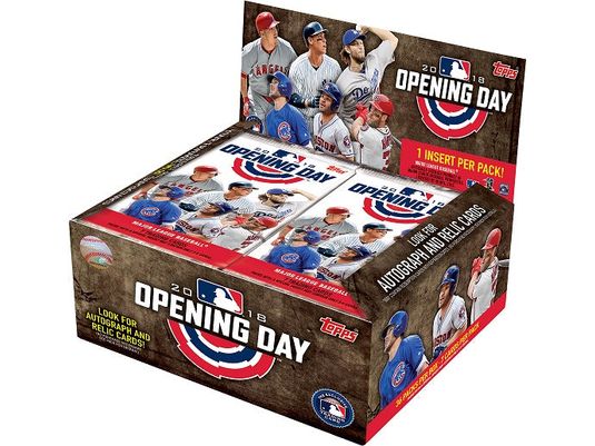 Sports Cards Topps - 2018 - Baseball - Opening Day - Retail Box - Cardboard Memories Inc.